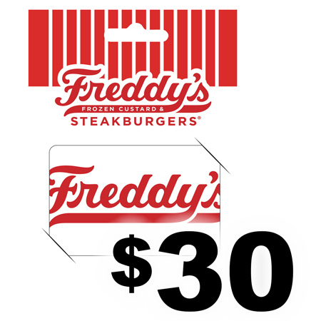 Freddy's Gift Card - $30 (3 Pk of $10 Cards)