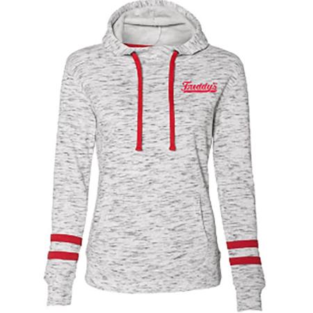 Ladies Melange Fleece Hoodie